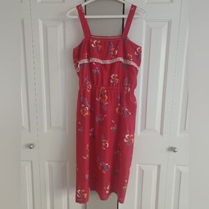 Cute Vintage Red Hawaiian-ish Dress